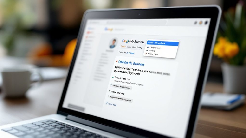 optimizing profile content with keywords